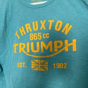 Lucky Brand Triumph Tee Teal XXL